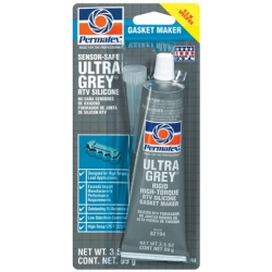 [8204109] Ultra Silicone Rtv Gasket Maker 3.5 Oz, Tube, Ultra Grey - All