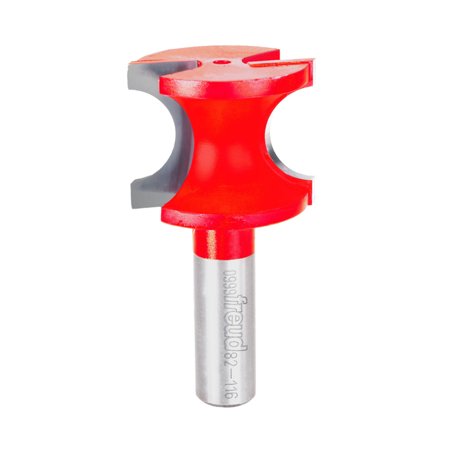 [82116F] Freud 3/8 in. Radius Half Round Bit with 1/2 in. Shank - 82-116