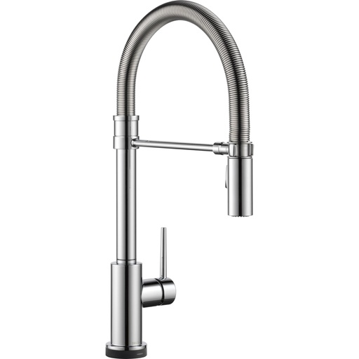 [9659T-DST] Delta Trinsic:9659T Single-Handle Pull-Down Spring Kitchen Faucet with Touch2O Technology