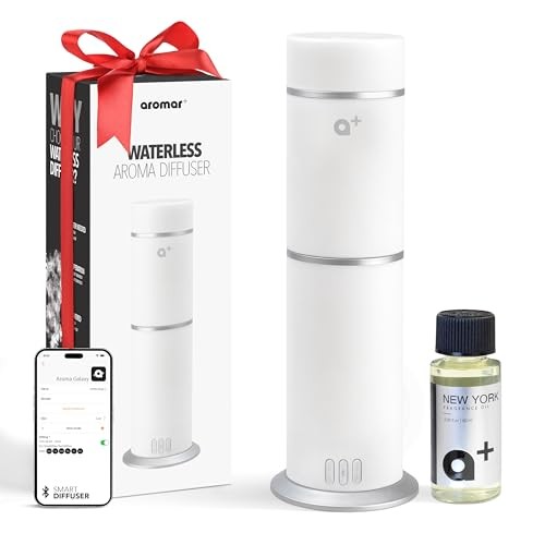[AP-3001] Aromar+ Smart Waterless Aroma Cylinder Diffuser-White