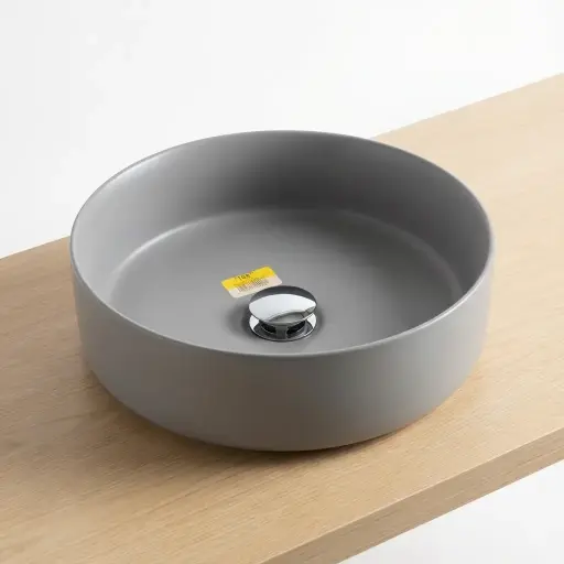 [CL-1277YL] ART BASIN #CL-1277YL MATTE GREY