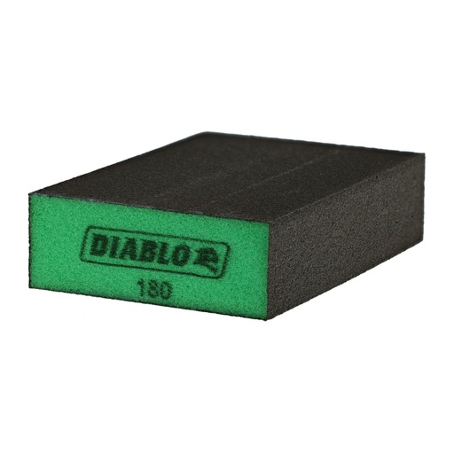 [DFBBLOCUFN01G] Diablo 4 in. L X 2-1/2 in. W X 1 in. 180 Grit Ultra Fine Flat Surface Sanding Sponge