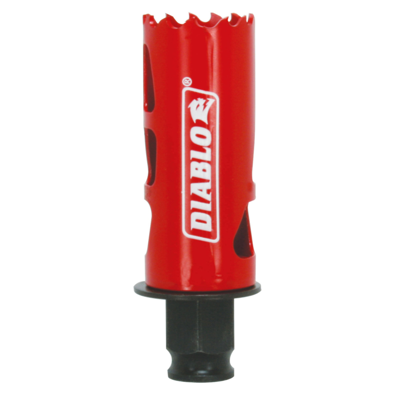 Diablo Snap-Lock Plus 1-1/8 in. Bi-Metal 2-3/8 in. L Hole Saw ...