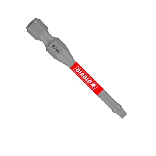 [DSQ22P15] Diablo Tools 2in #2 Square Drive Bits (15-Pack) - DSQ22P15