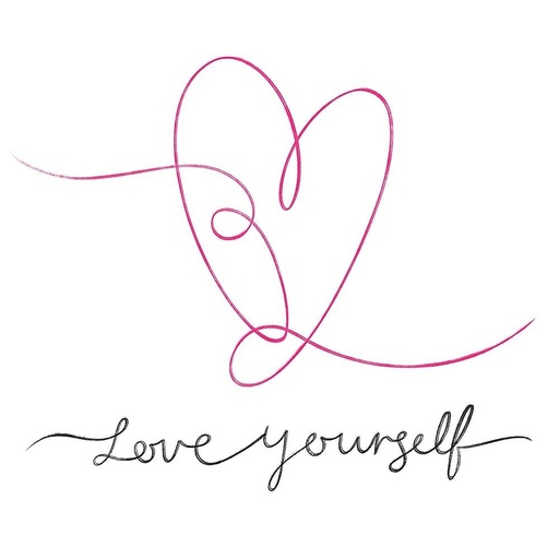 [DWPK3615] LOVE YOURSELF WALL ART KIT