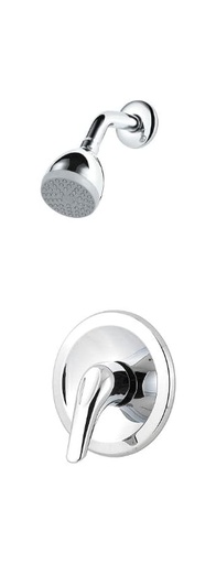 [LG890200] Pfister LG89-020 Pfirst 1.8 GPM Shower Trim Package with Single Function Shower Head and EZ Clean Polished Chrome Showers Shower Only Pressure