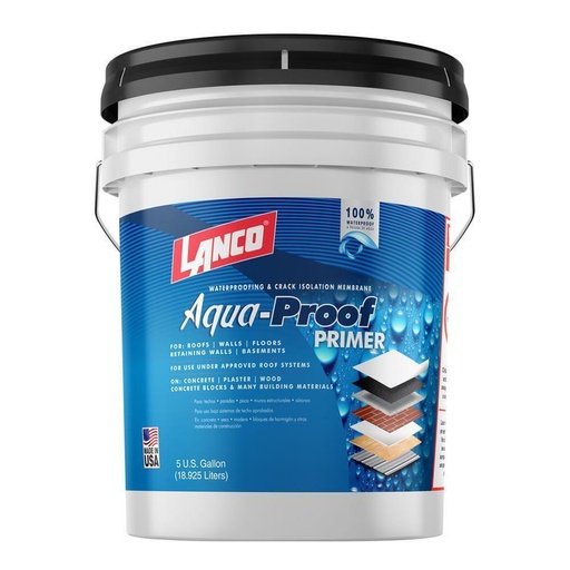 [MD8632] Lanco Aqua-Proof 5 Gal. Waterproofing Roof Primer