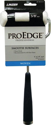 [MT102-11] Linzer Pro Edge 4 in. W Mini Paint Roller Frame and Cover Threaded End