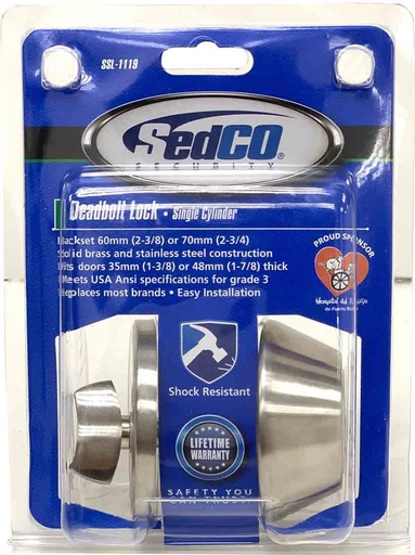 [SSL1119] SEDCO CERR. SEG SINGLE CYLINDER