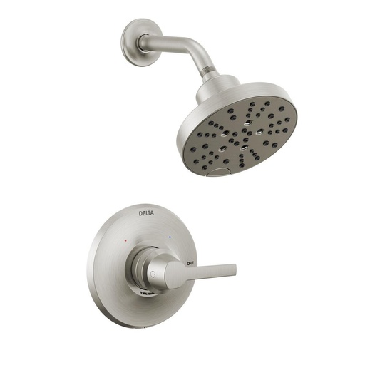 [T14272-SS-PR] DELTA MEZC. DUCHA H2OKINETIC S/S