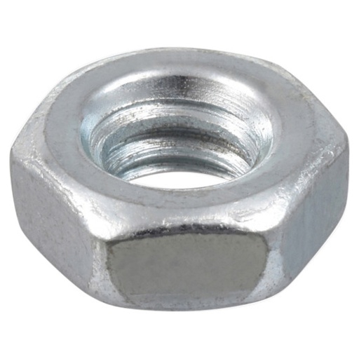 [400004942] Hillman 1/4 in. Zinc-Plated Steel USS Hex Nut 100 Pk