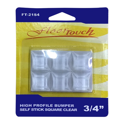 [FT2154] SQUARE BUMPERS 3/4 CLEAR