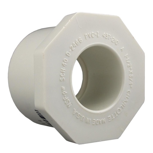 [440001225] 1 .75in. PVC Sch. 40 Reducing Bushings  30217