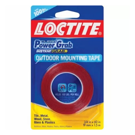 [1339241] MOUNTING TAPE CLR3/4X60"