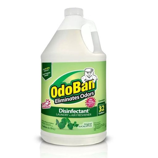 [430001703] OdoBan Eucalyptus Disinfectant Concentrate All Purpose Cleaner - 1 Gallon