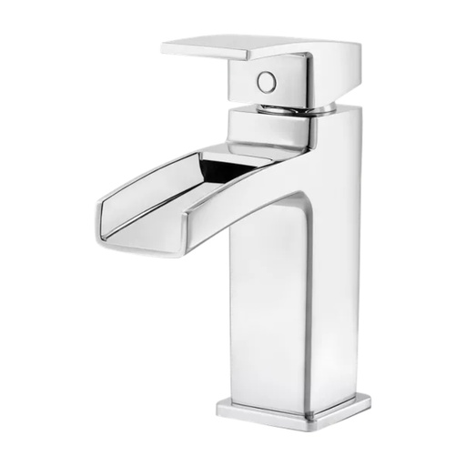[LG42DF0C] Pfister LG42-DF0 Kenzo 1.2 GPM Single Hole Bathroom Faucet with Metal Pop-up Assembly Chrome Faucet Bathroom Sink Faucets Single Handle