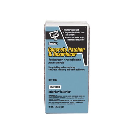 [10951] DAP Dry Mix Concrete Resurfacer 5 Lb Gray