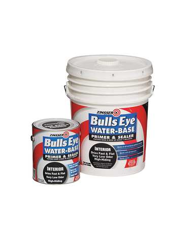 [1212331] Zinsser Bulls Eye White Flat Primer and Sealer 1 Gal.