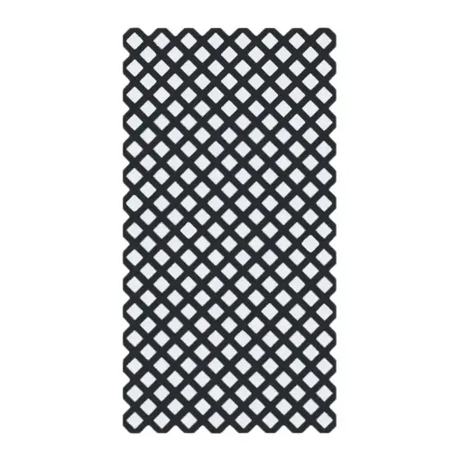 [140001237] PANEL LAT. PVC REG BLACK 4X8