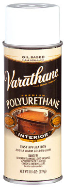 [19306] Varathane Premium Semi-Gloss Clear Oil-Based Polyurethane Spray 11.25 Oz