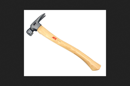 [2194751] Ace 25 Oz Milled Face California Framing Hammer Hickory Handle