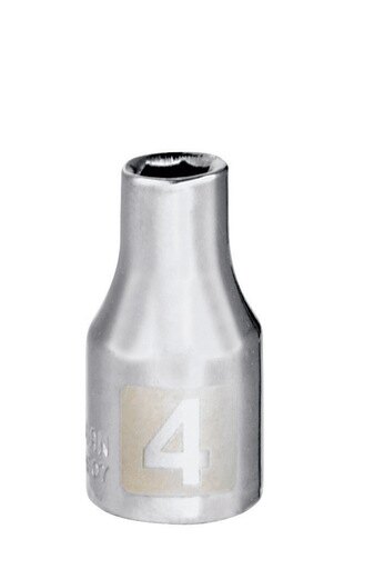[2297240] CM SOCKET 1/4 DR 4MM 6PT