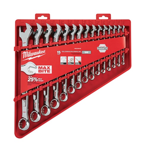 [2809994] 15PC COMBO WRENCH KT SAE