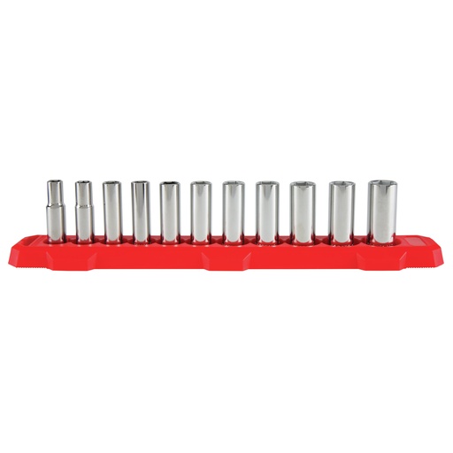 [2835627] Craftsman 3/8 in. Drive Metric 6 Point Deep Socket Set 11 Pc