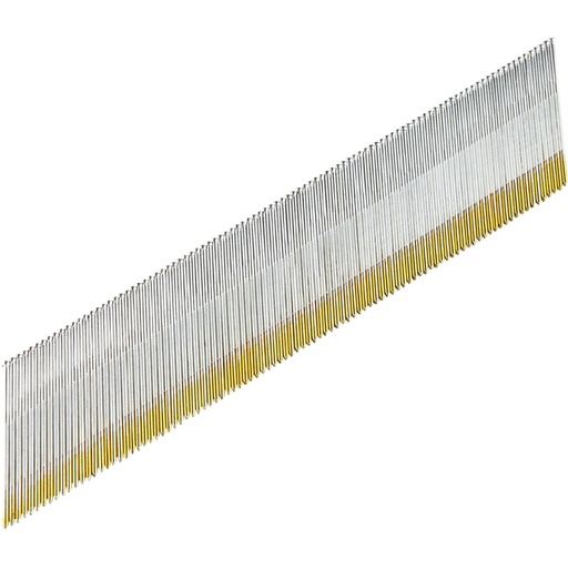 [304689] Grip-Rite 2 in. L X 15 Ga. Angled Strip Electro Galvanized Finish Nails 34 Deg 4000 Pk