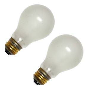 [3261641] GE Lighting 72549 60-Watt Rough Service Frost a-Line Light Bulb  2-Pack