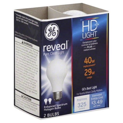 [3392644] BULB HAL REV 29W SW 2PK
