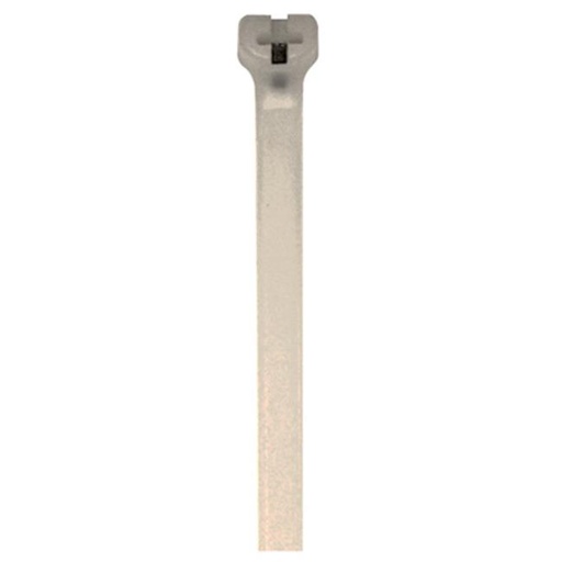 [3429396] Cable Tie, 11 in L, 3 in Max Bundle Dia., Natural, Metal, 50 Lb Strength, 10 PK