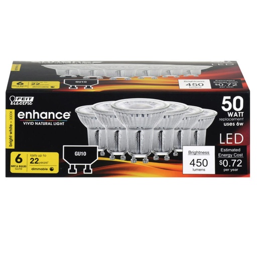 [3919123] BULB LED MR16 450L 6W