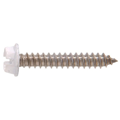 [40004453E] #8 1/2 in. Slotted Hex-Head Sheet Metal Screws (25-Pack)