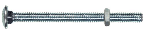 [4002153G] Hillman 2153 10-24 X 3-Inch Carriage Bolt with Nut  25-Pack