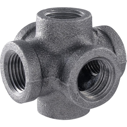 [4010981] 6WAY CROSS FIT BLK 1/2"