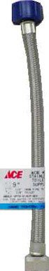 [4060448] Ace 1/2 in. FIP X 7/8 in. Dia. Ballcock Stainless Steel Toliet Supply Line 9 in.