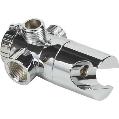 [412565] Home Impressions Chrome 3-Way Shower Diverter 412565 - All
