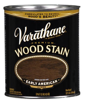 [420009178] Premium Wood Stain, Oil Based, Early American, 1 Quart