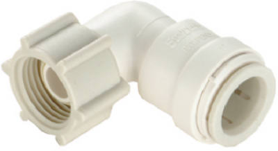 [4275715] Angle Valve, 1/2 X 3/8 in Connection, NPS X CTS, 250 PSI Pressure, Thermoplastic Body
