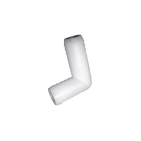 [48783] Green Leaf Nylon 3/4 in. Dia. X 3/4 in. Dia. Hose Barb Elbow 1 Pack
