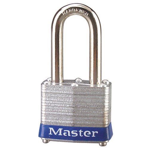 [5092218] Master Lock 1-5/16 in. H X 1-9/16 in. W Laminated Steel Pin Tumbler Exterior Padlock
