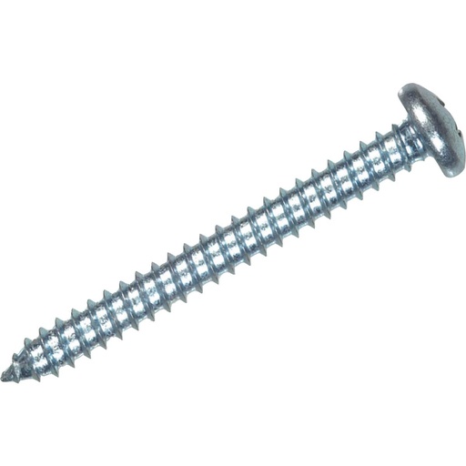 [5475] Hillman No. 10 X 3/4 in. L Phillips Pan Head Zinc-Plated Steel Sheet Metal Screws 12 Pack