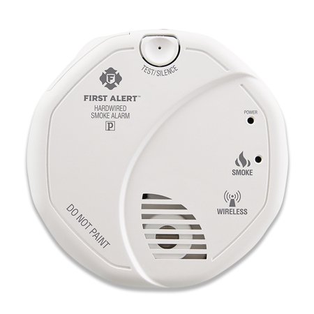 [5975727] First Alert Wireless Interconnect Hardwired Smoke Alarm - 1039830