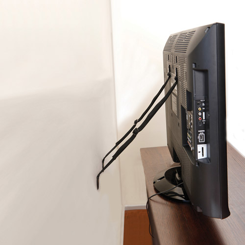 [5989249] TV SAVER 34"X1" BLK 2PC