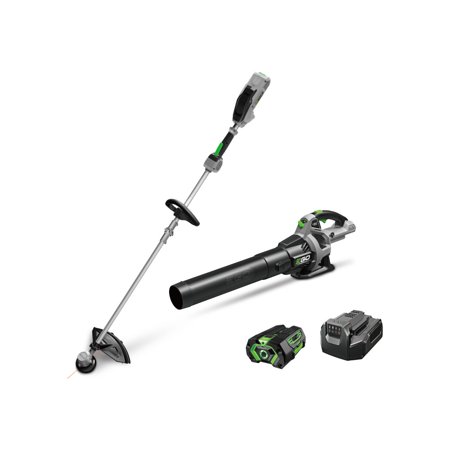 [7010988] EGO 15in String Trimmer & 530CFM Blower Kit with 4.0Ah Battery & Charger