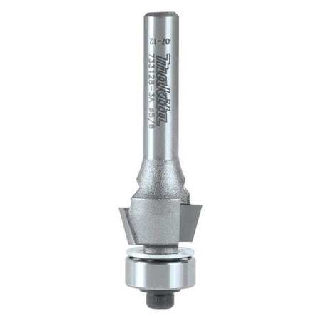 [733128-3A] Makita 733128-3A Router Bit, 15° Bevel Trim, 2 Flute