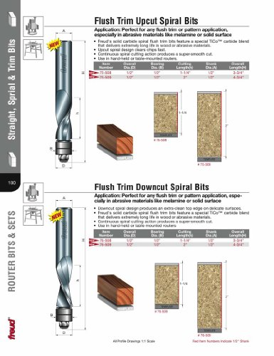 [76509F] FREUD  SPIRAL BIT