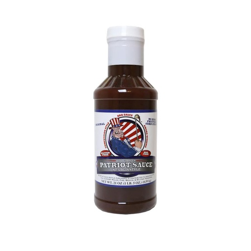 [8003576] BBQ SAUCE PTRT ORG 18OZ