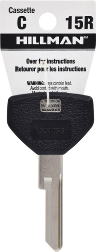 [87011] Hillman KeyKrafter Automotive Key Blank 15R Single for Chrysler